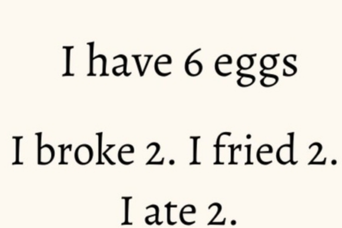 Egg Brain Teaser