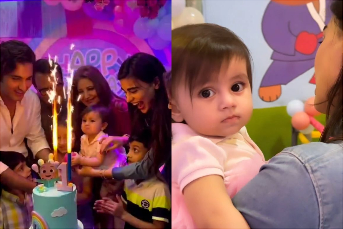 Shahroz and Sadaf celebrate their daughter daughter’s 1st birthday