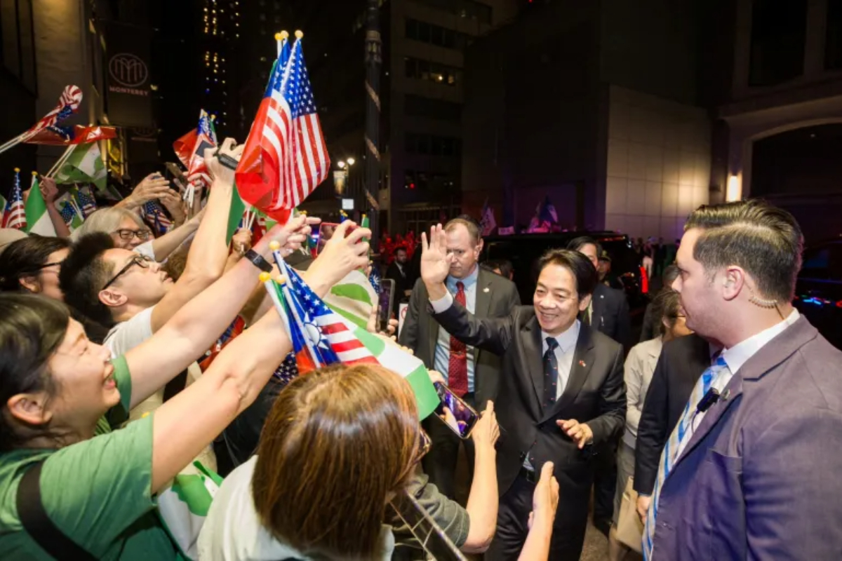 China vows to take action against Taiwan VP's US visit