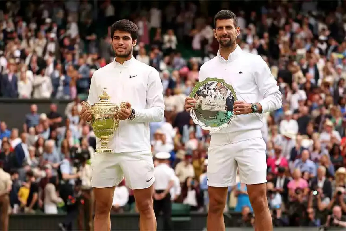 Djokovic and Alcaraz
