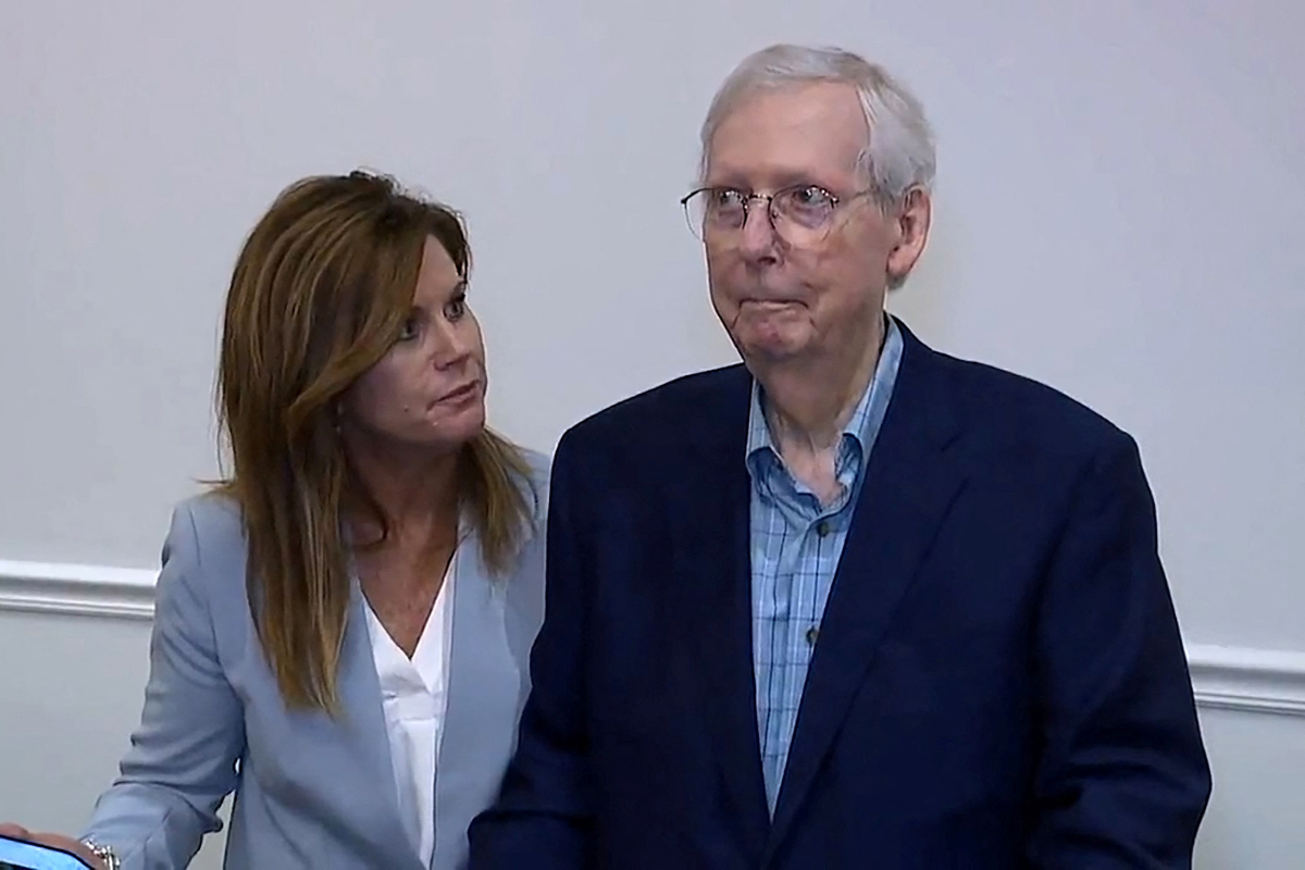US Senator Mitch McConnell 
