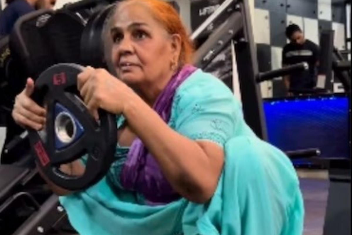 Internet Finds Inspiration as 68-Year-Old Woman Begins Gym Journey