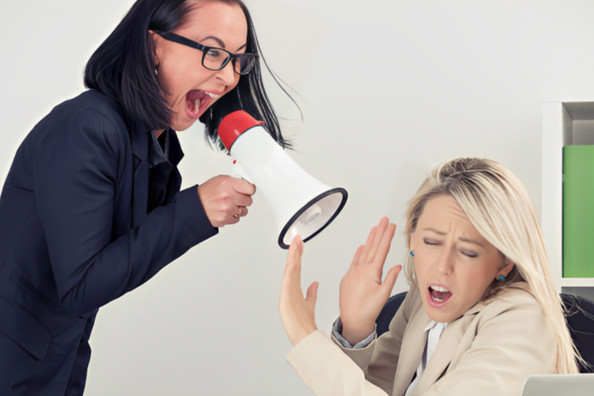 Boss Criticizes Woman