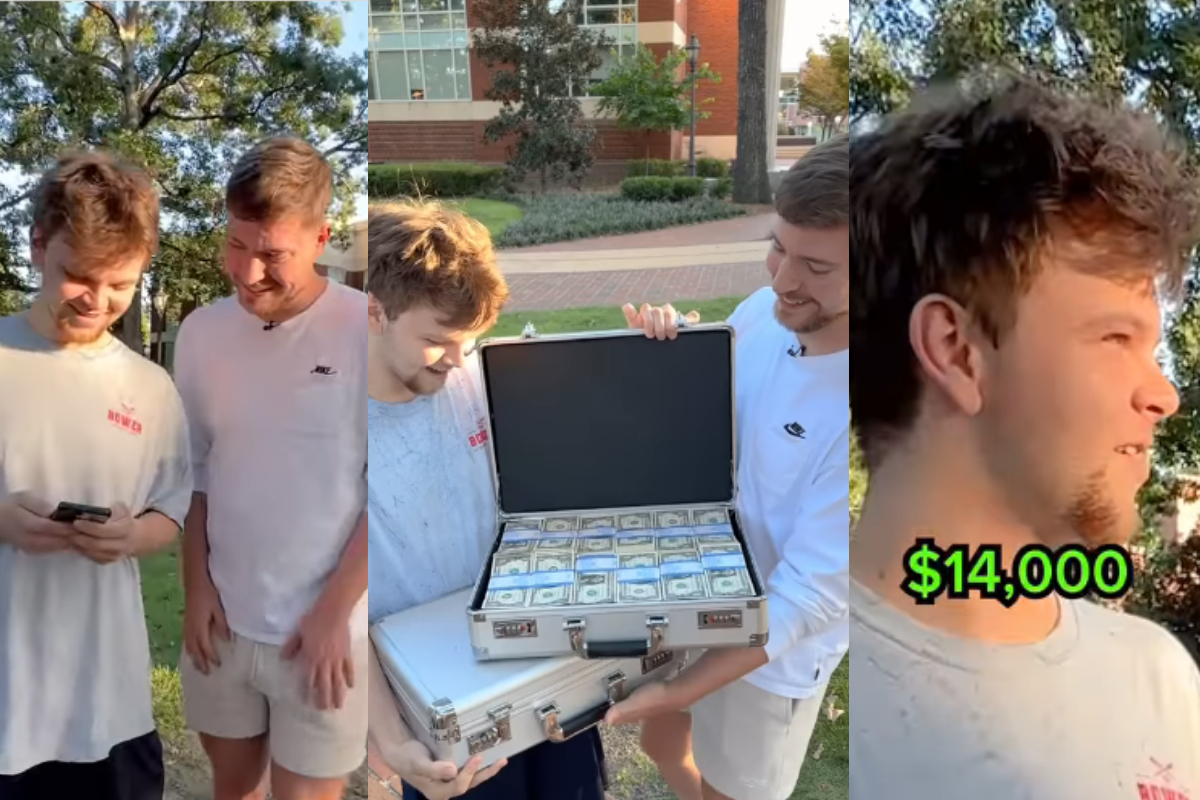 YouTuber pays tuition fee