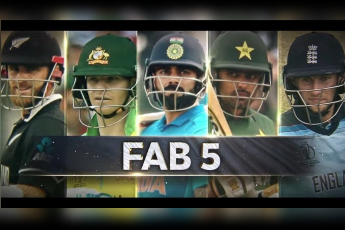 WATCH: Babar Azam featured in "Fab 5" video released by World Cup broadcaster