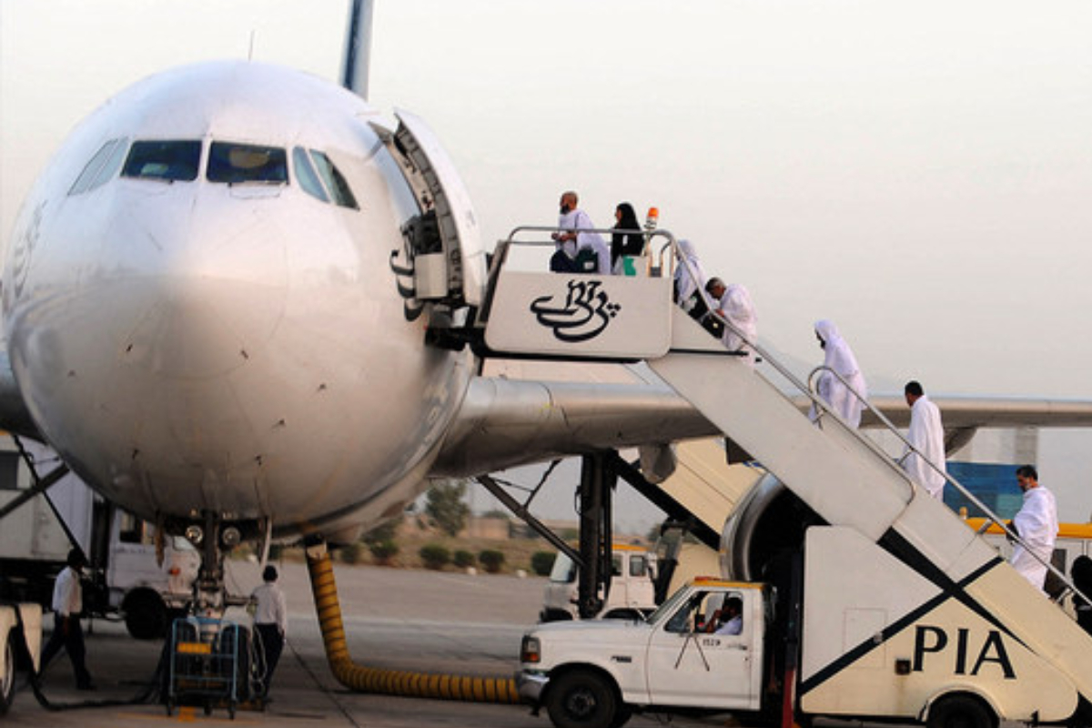 PIA aircraft Fire