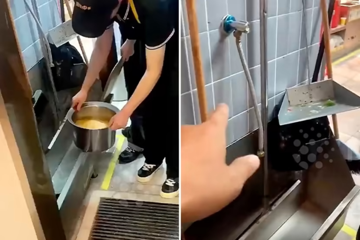 Tianye Restaurant Caught Diluting Orange Juice With Mop Water