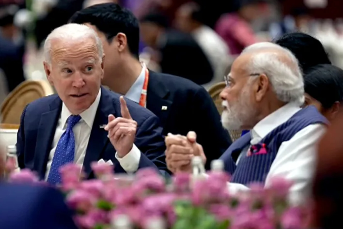 G20 summit: Joe Biden raises human rights with Modi in India