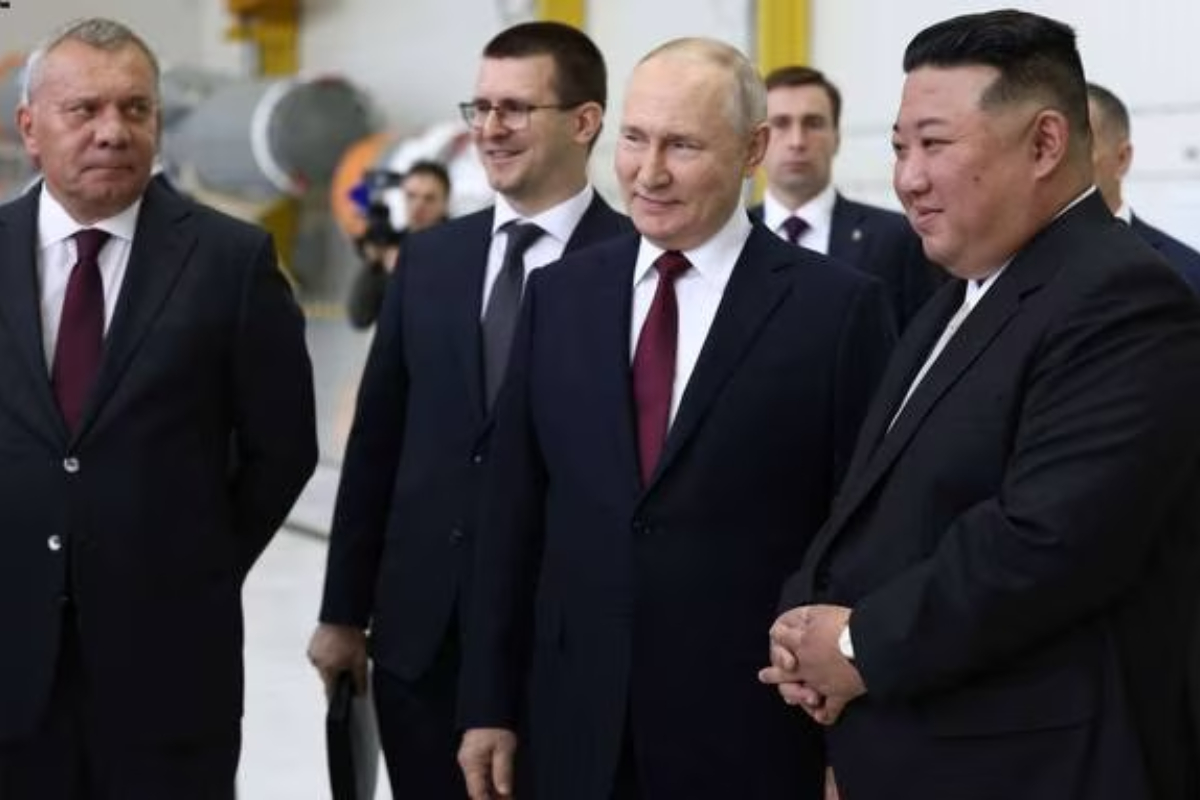 Kim Jong Un Vladimir Putin