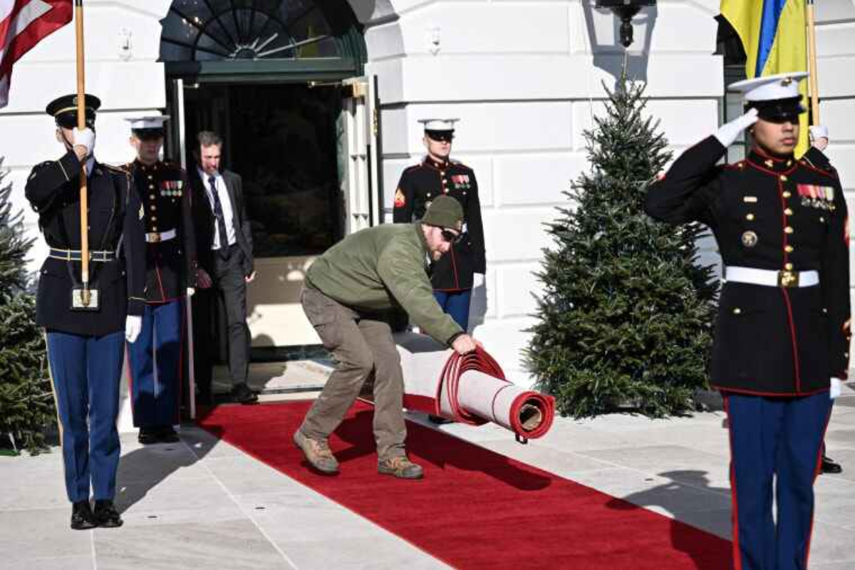 White House rolls out red carpet for Volodymyr Zelenskyy