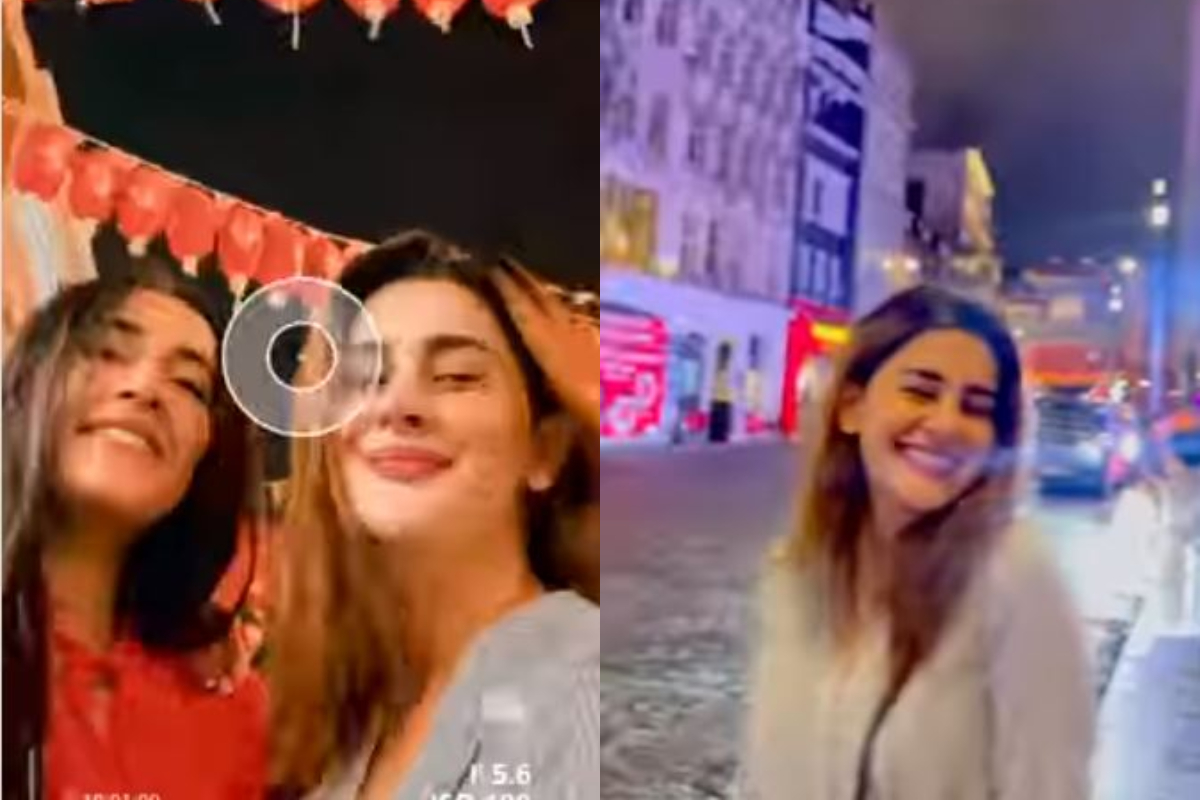 Kubra Khan enjoying the party vibes in Westminster City