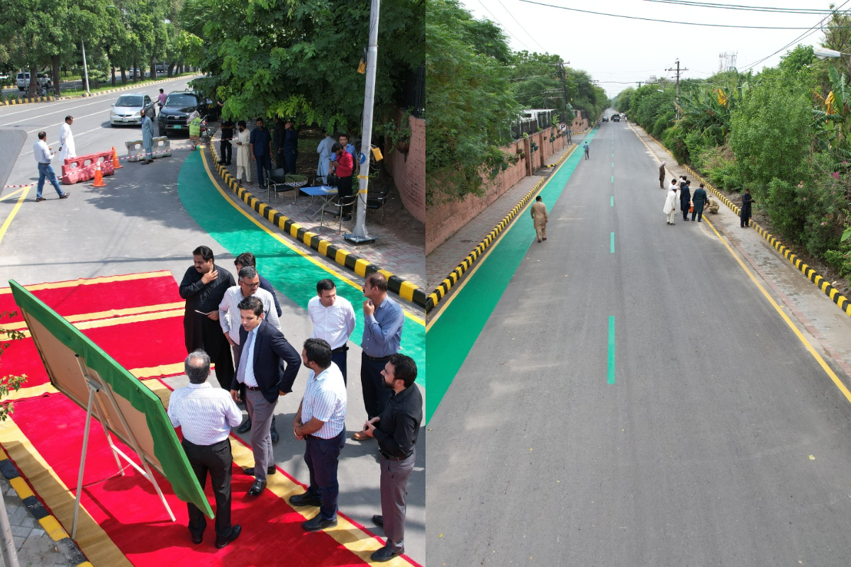 CM Mohsin Naqvi inaugurated Punjab's First Plastic Road