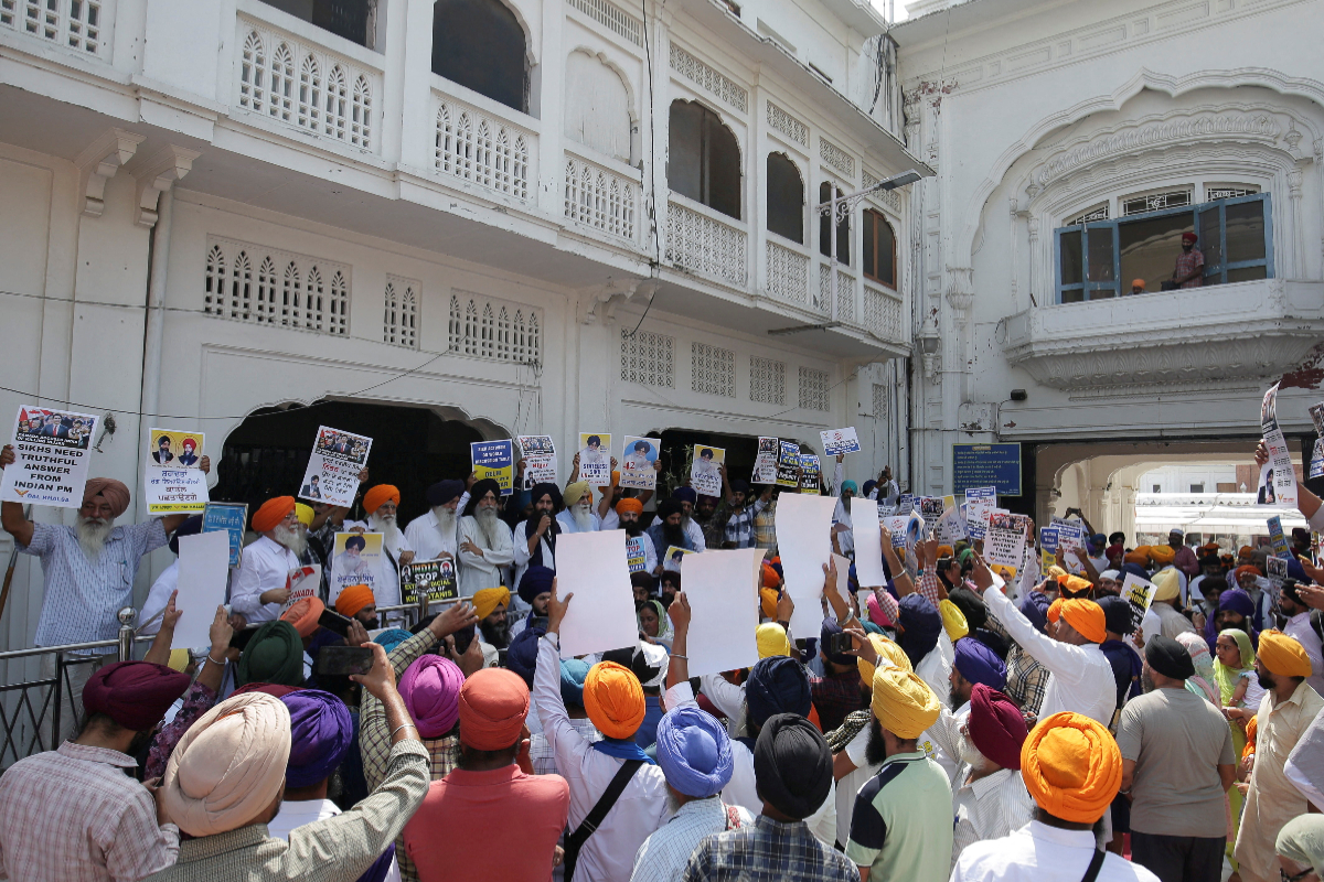 Sikh group rallies murder in Canada