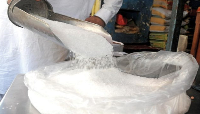 Sugar rate reduced to Rs170 in wholesale market