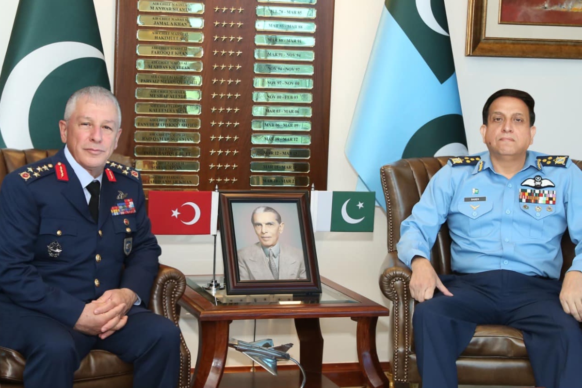 Commander Turkish Air Force visits PAF Headquarters