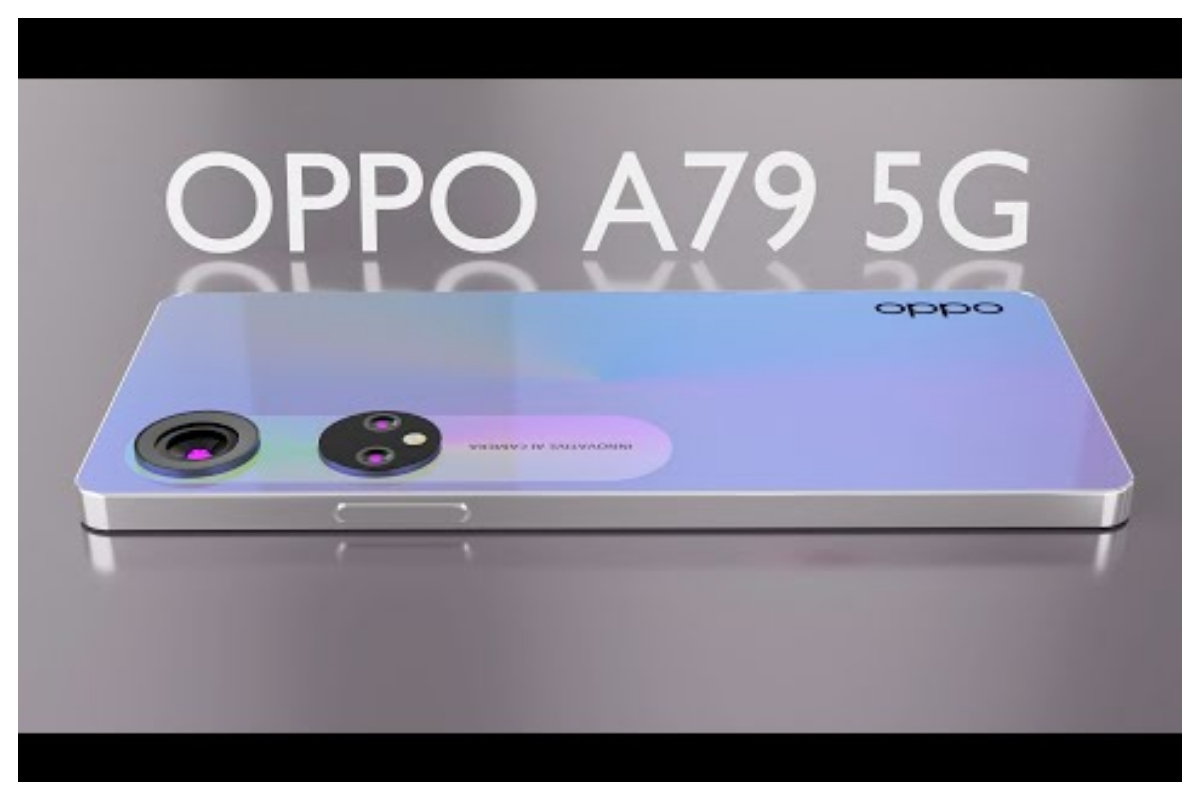 Oppo A79 Design Leaks in Promos
