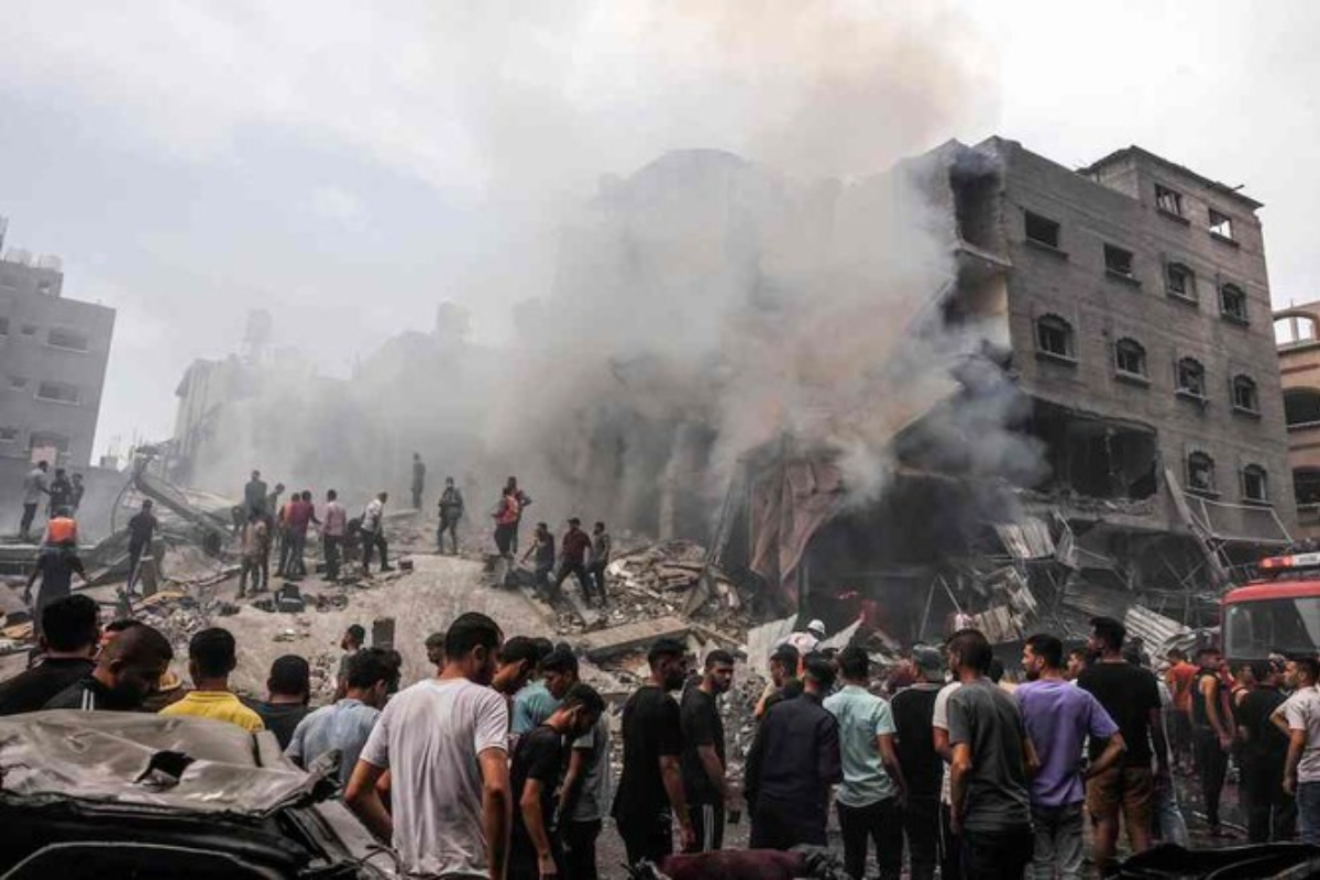 Israel-Hamas war & Gaza displacement crisis