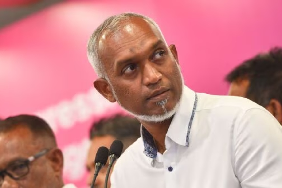 president of Maldives Mohamed Muizzu