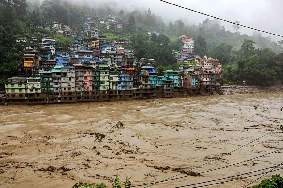 Indian glacial heavy rain