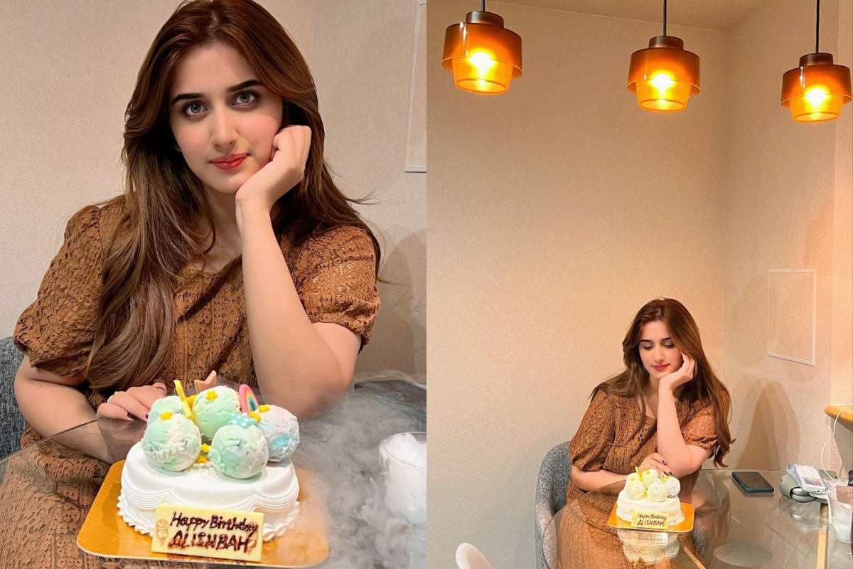 See exclusive pictures from Alishba Anjum's birthday