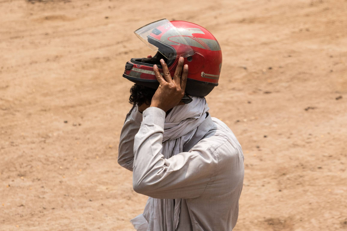 Bikers Face Rs2000 Penalty for Not Wearing Helmets