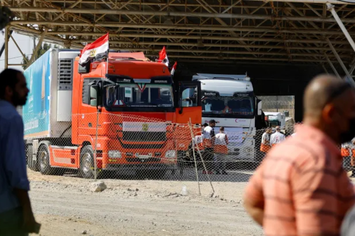 Israel-Hamas War: Second Aid Convoy Reaches Egypt-Gaza Border