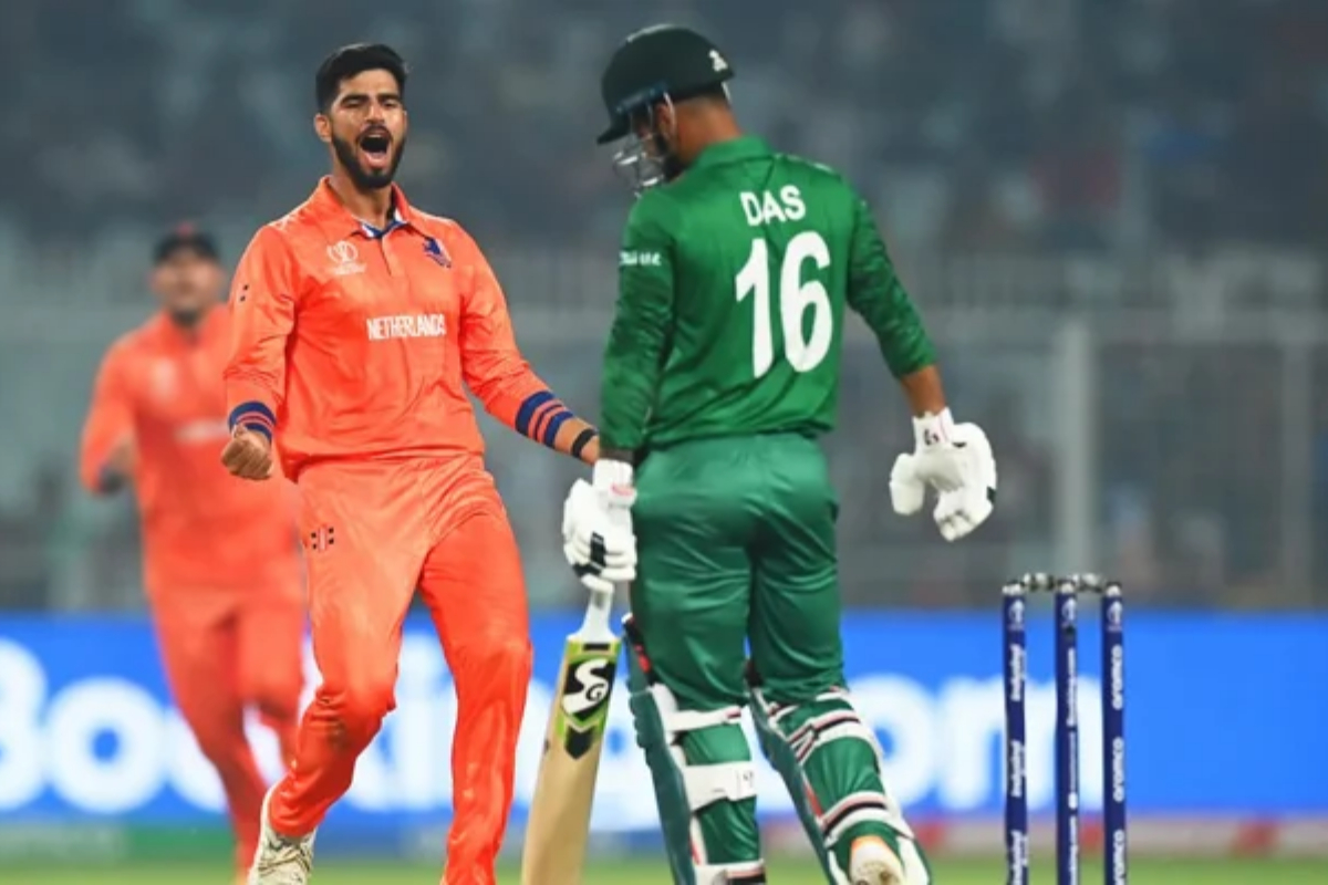Netherlands upset Bangladesh to boost World Cup hopes