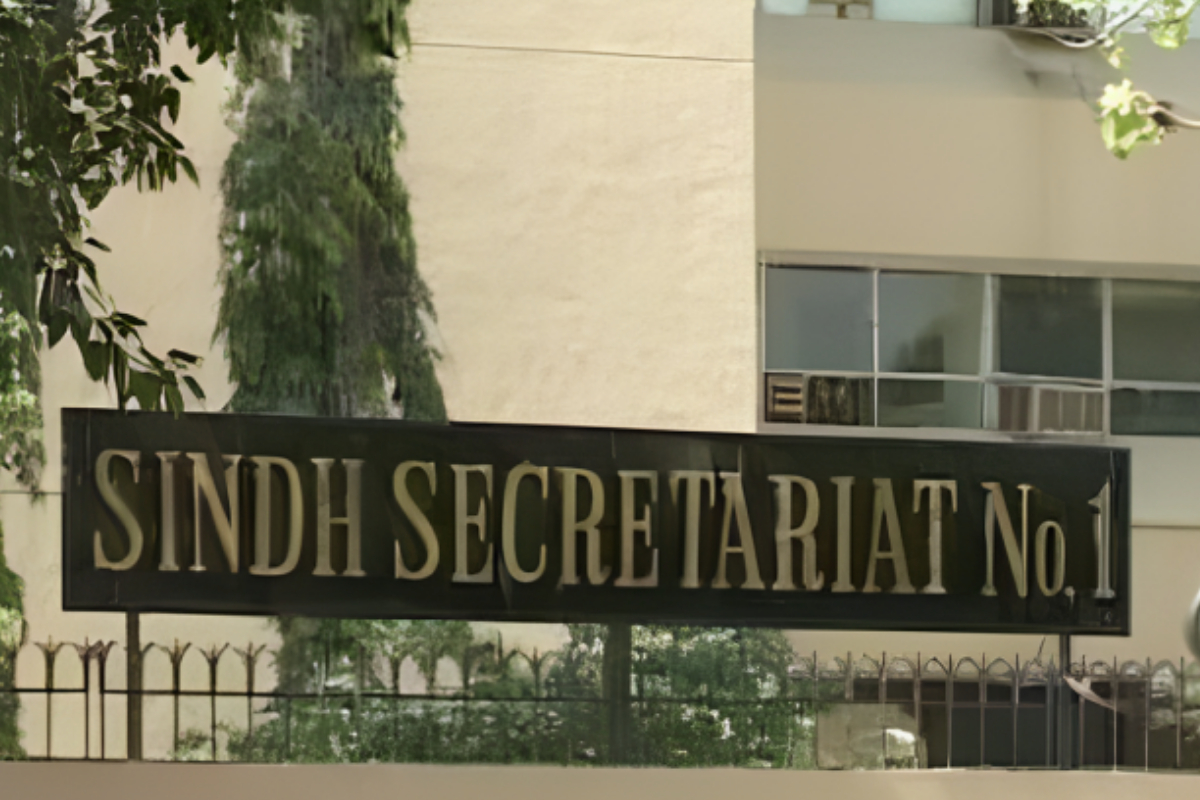 Sindh Secretariat rocket launcher attack