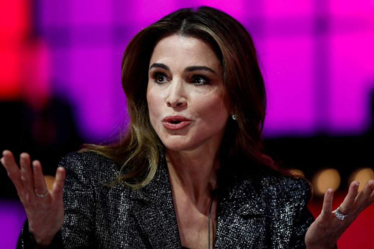 Queen Rania West stunned Arabs