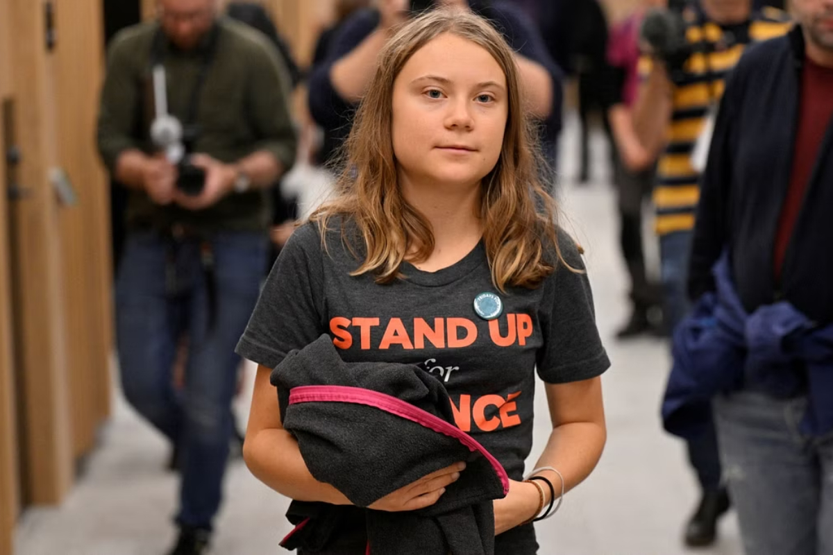 Swedish judicial fines Greta Thunberg