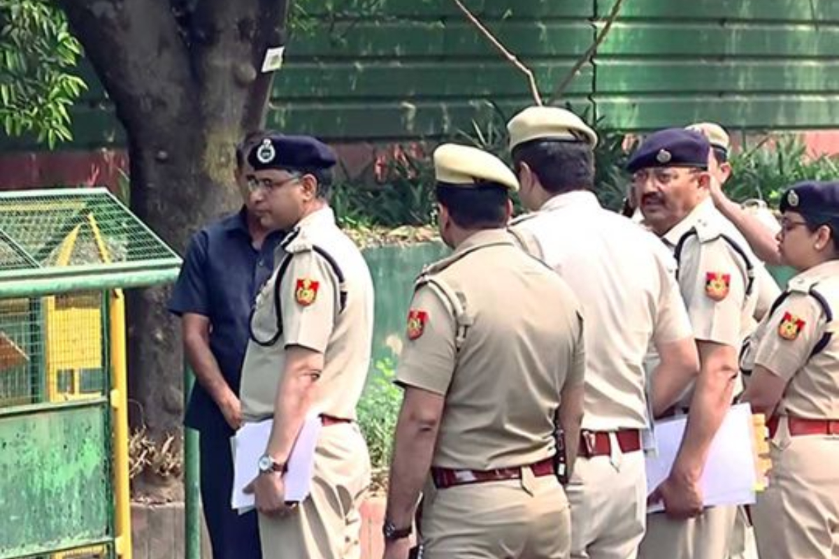 Delhi police raid journalists' houses