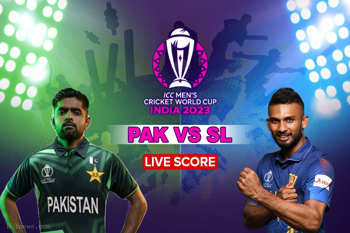 ICC World Cup 2023 Live Score: Pakistan vs Sri Lanka Live score | Match 8