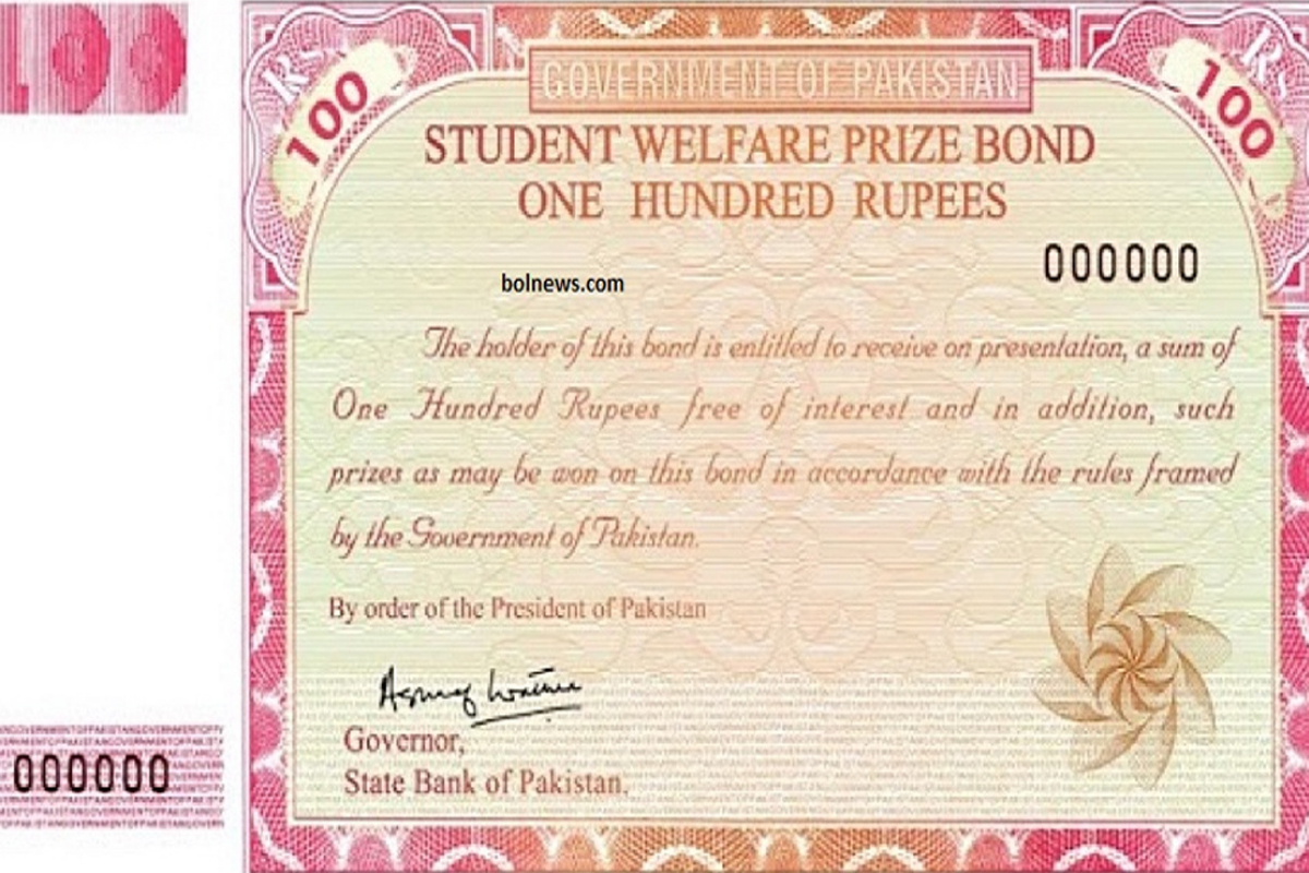 100 prize bond draw