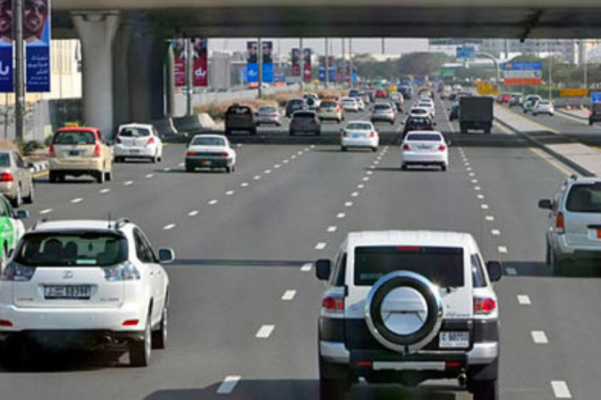license plate lost in Dubai fine