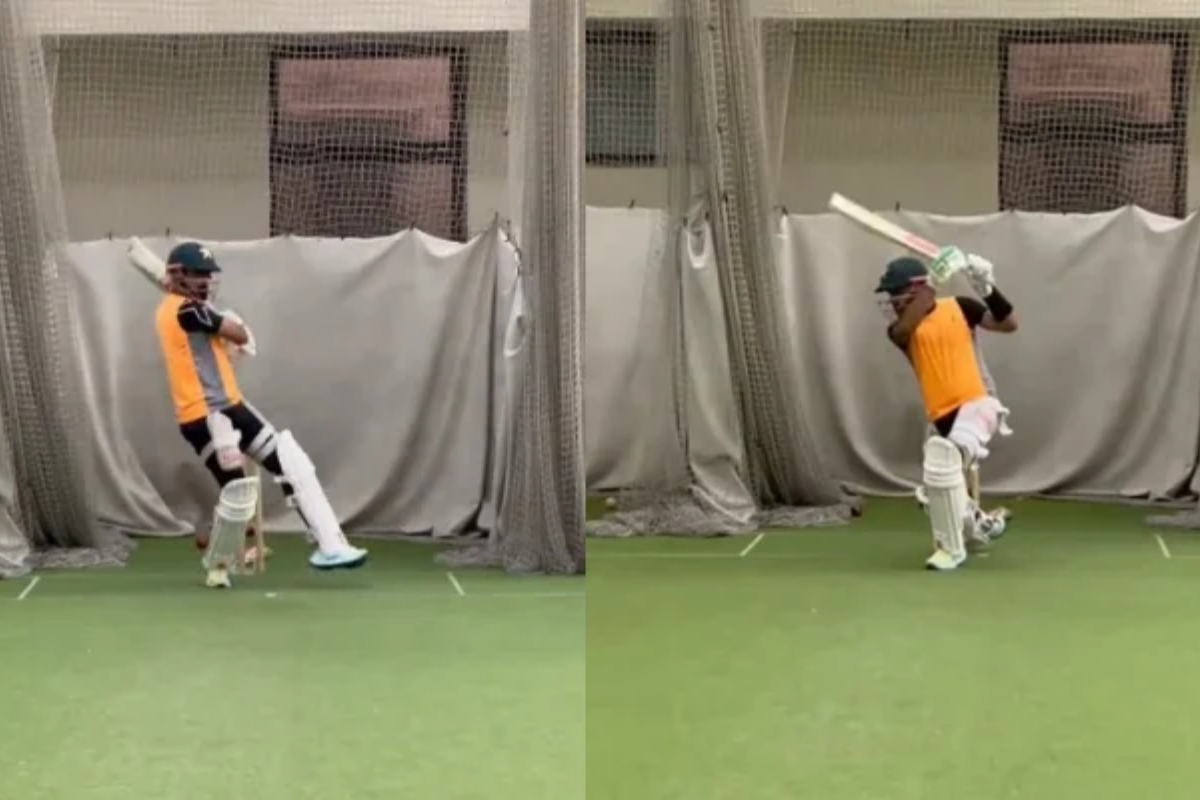 Babar Azam Back in Action: Resumes Training for Australia Test Tour