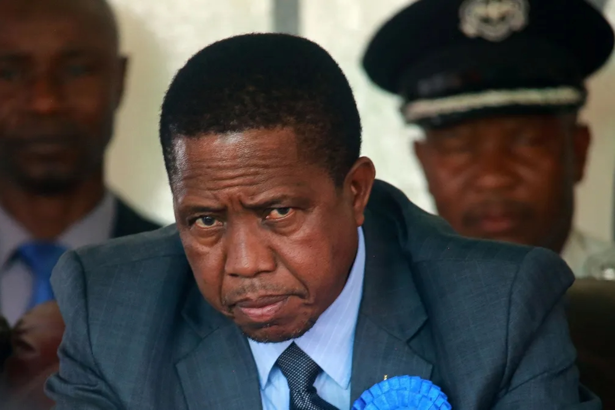 Zambian ex-president Edgar Lungu