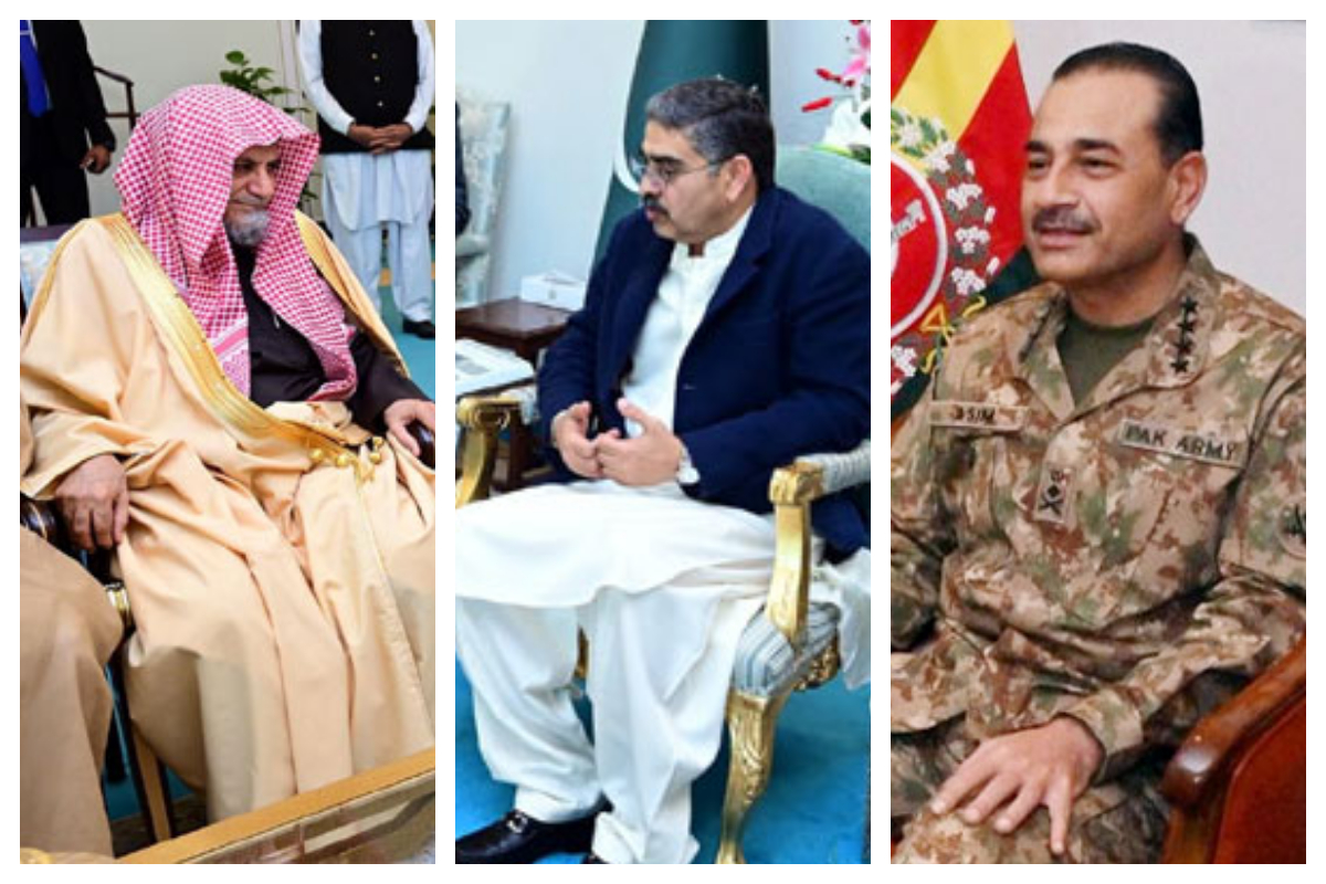 Imam-e-Kaaba, PM & COAS express solidarity with people of Palestine & Kashmir