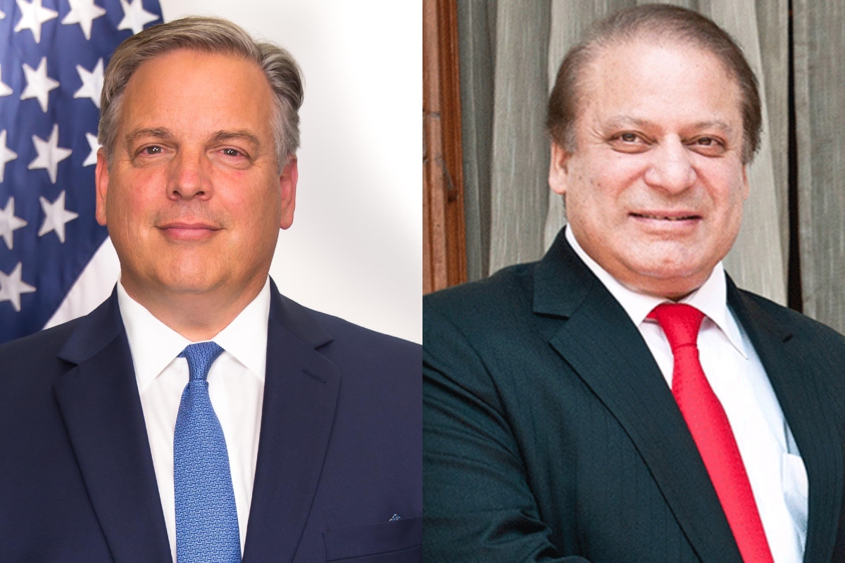 Donald Blome Nawaz Sharif