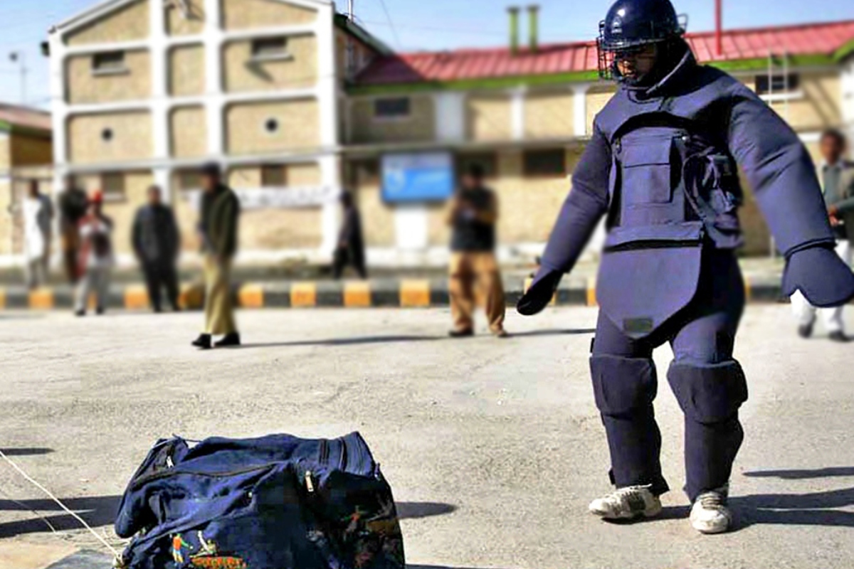 suspicious bag Adiala Jail