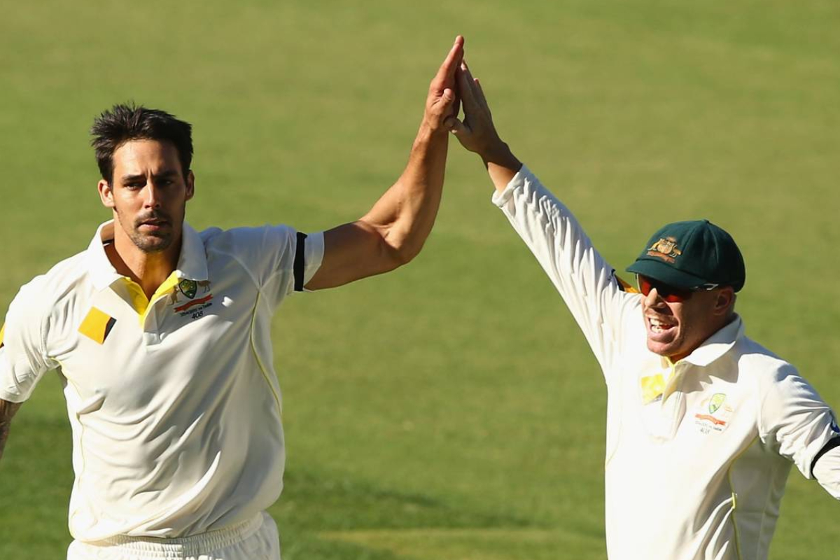 Mitchell Johnson slams David Warner's farewell series