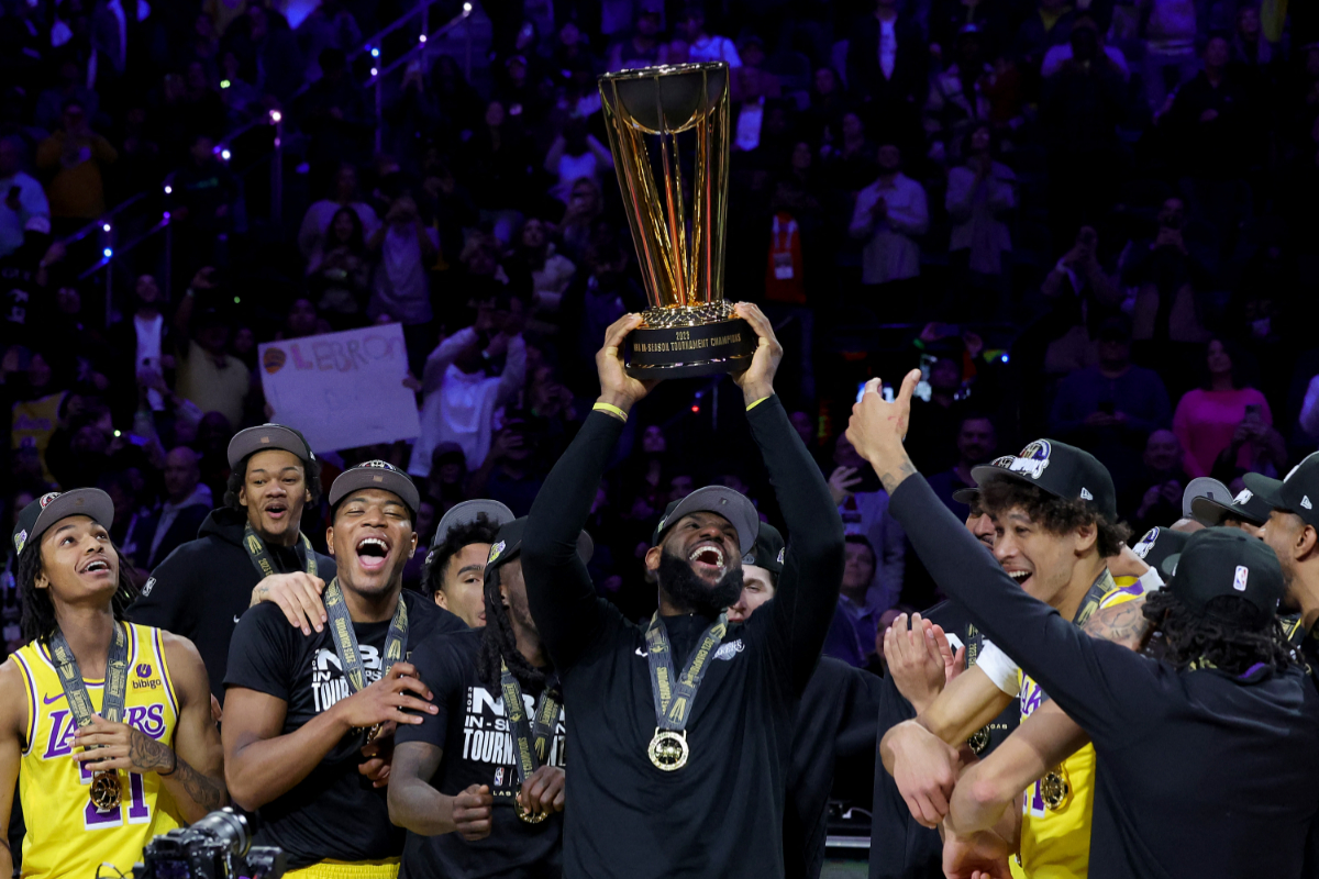 NBA Cup Final: James, Davis lead Lakers to historic win against Pacers