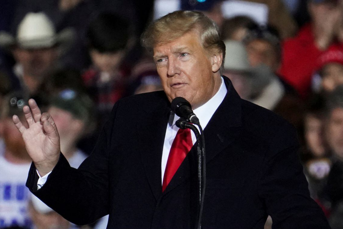 Trump highlights poll indicating voter association of potential second term with 'Revenge’