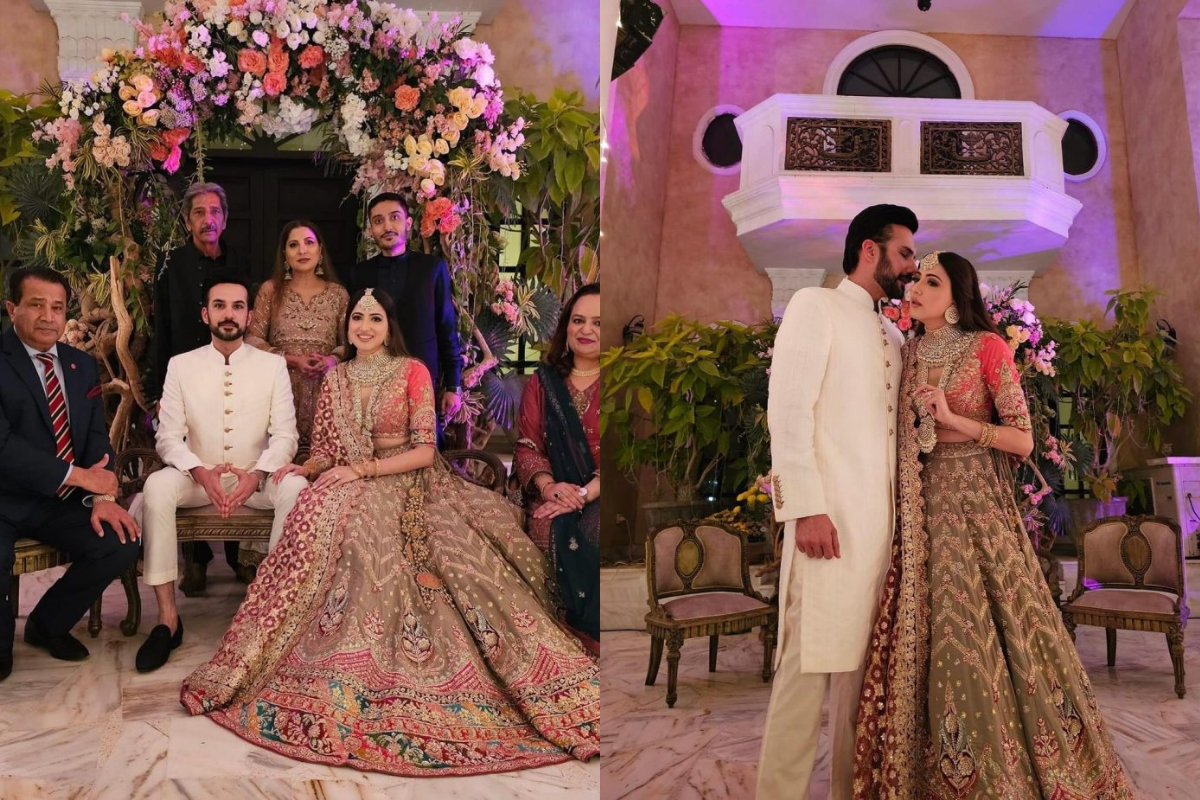 See photos: A glimpse into Aymen Saleem’s dholki night