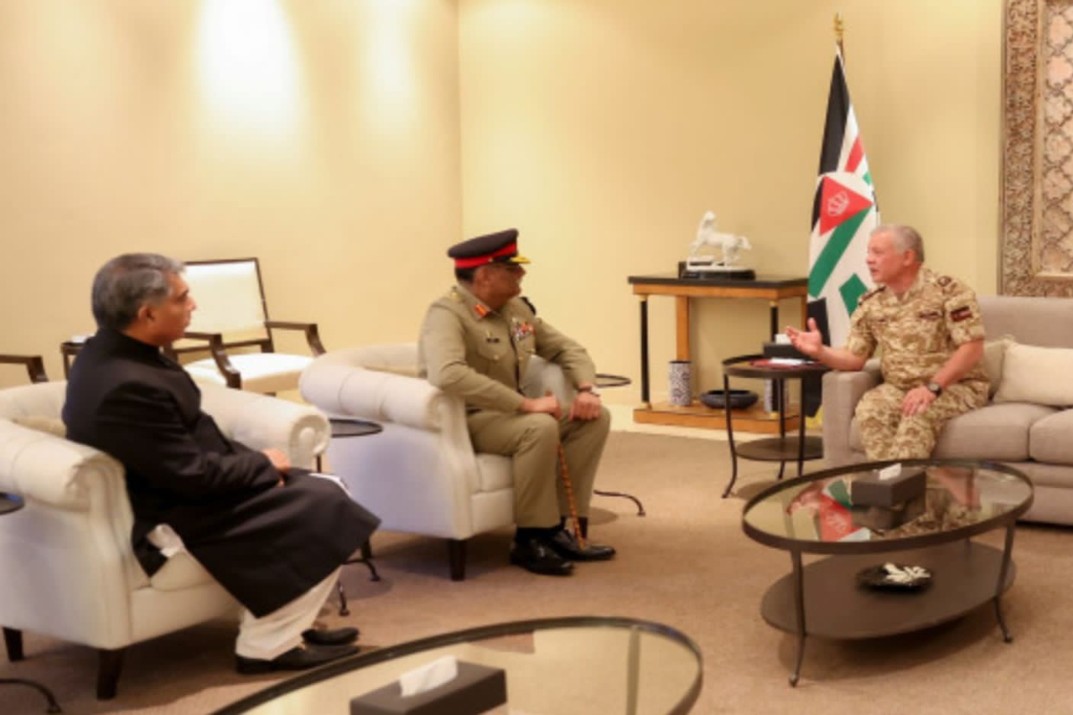 CJCSC Gen Sahir Mirza Jordan King
