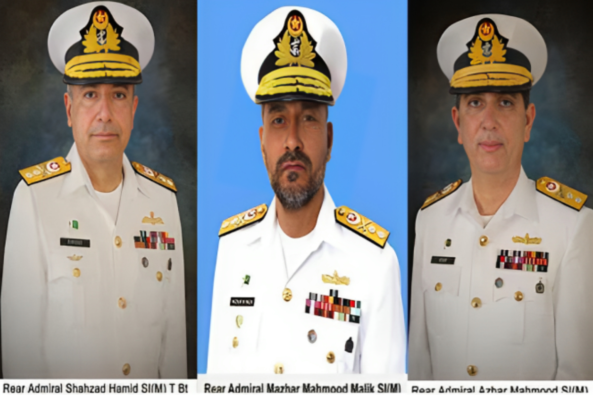 Pakistan Navy promoted commodores