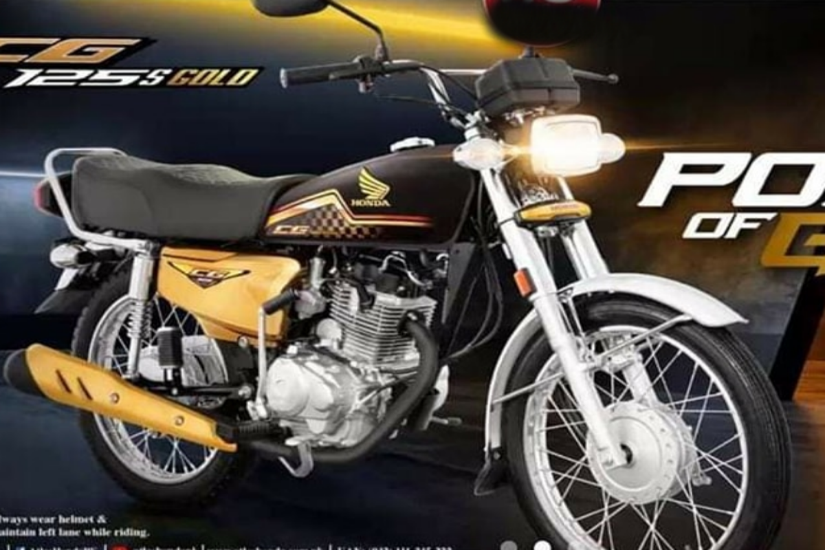 Honda CG 125cc 2024, Honda 125s Gold Edition Installments Plan in Pakistan