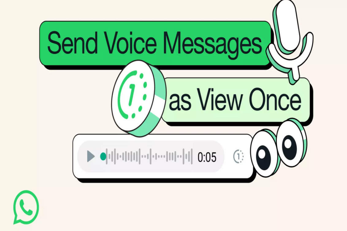 WhatsApp View Once voice features