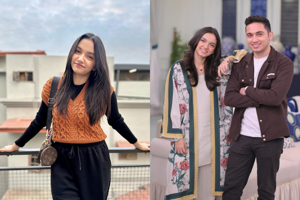 Who manages Aina Asif’s finances of her projects?