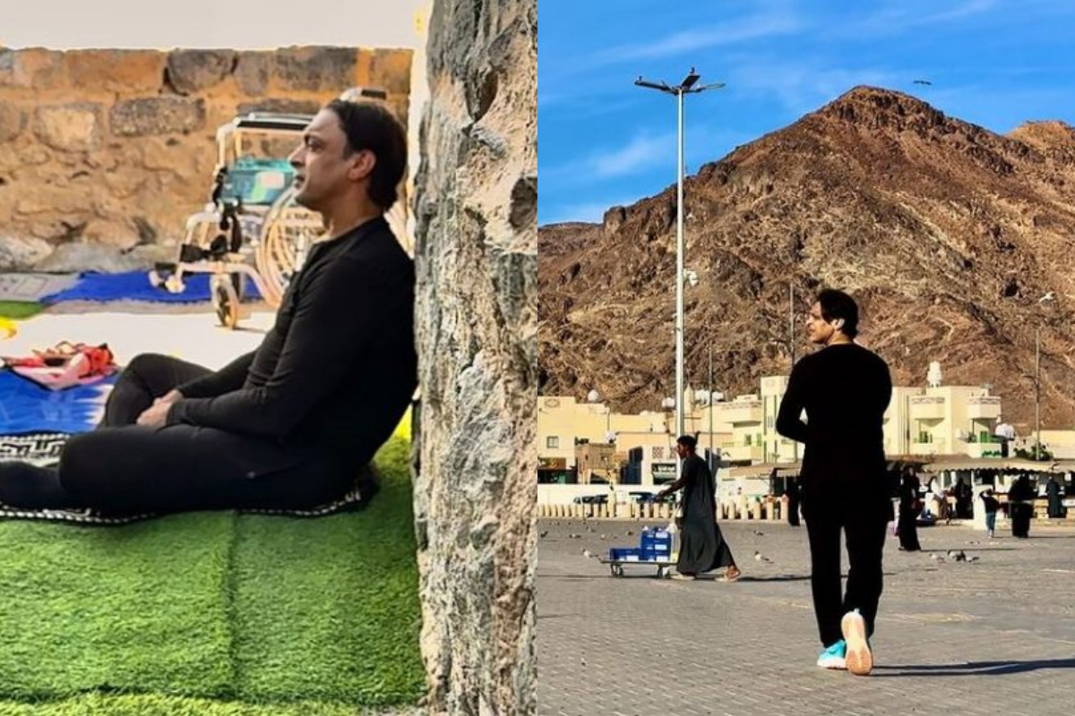Cricketer Shoaib Akhtar shares pictures from Madina