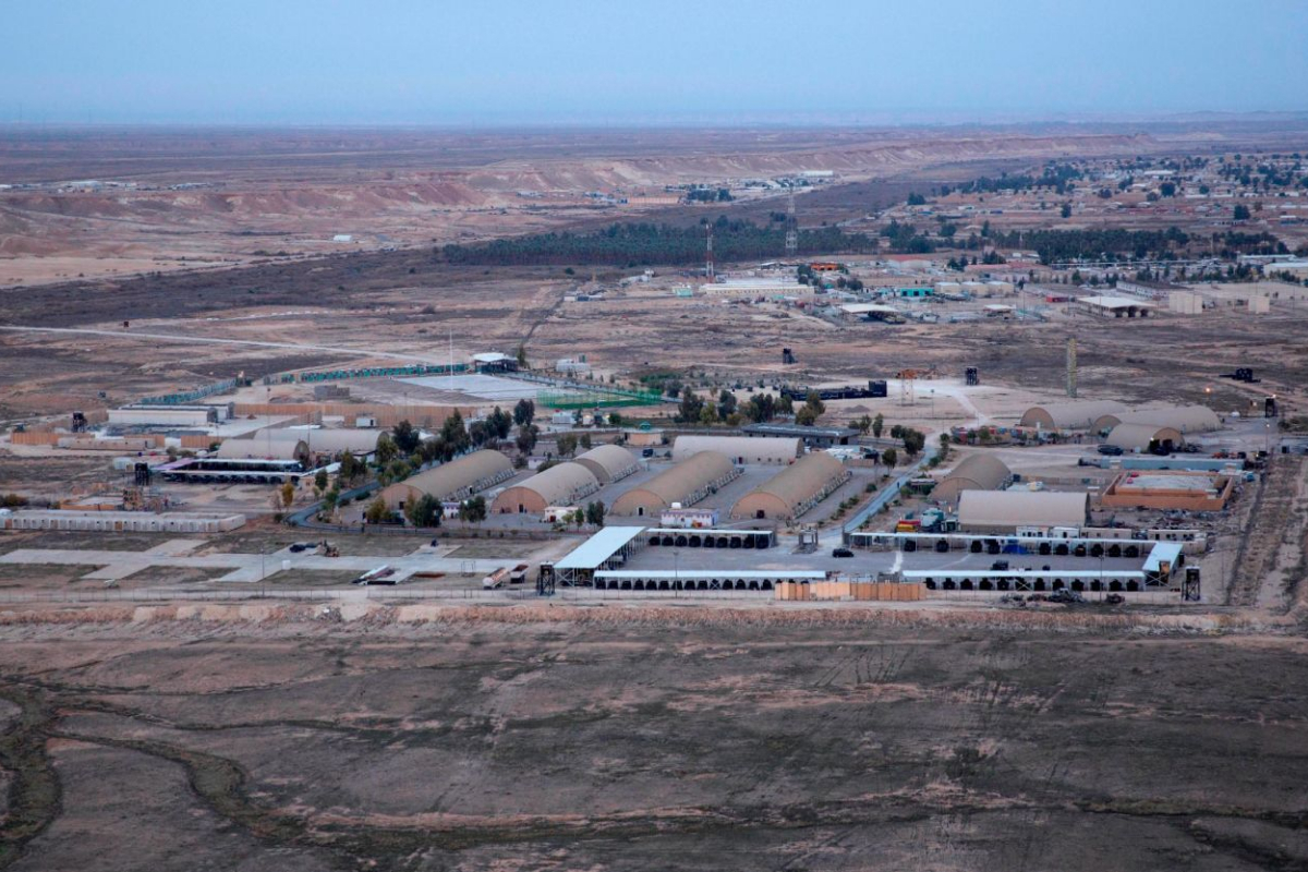 US personnel sustain injuries on a missile strike on Al Asad Airbase in Iraq